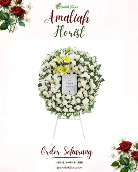 Krans Bunga Duka Rorotan